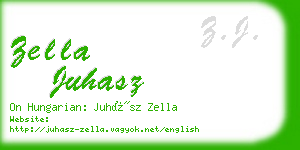 zella juhasz business card